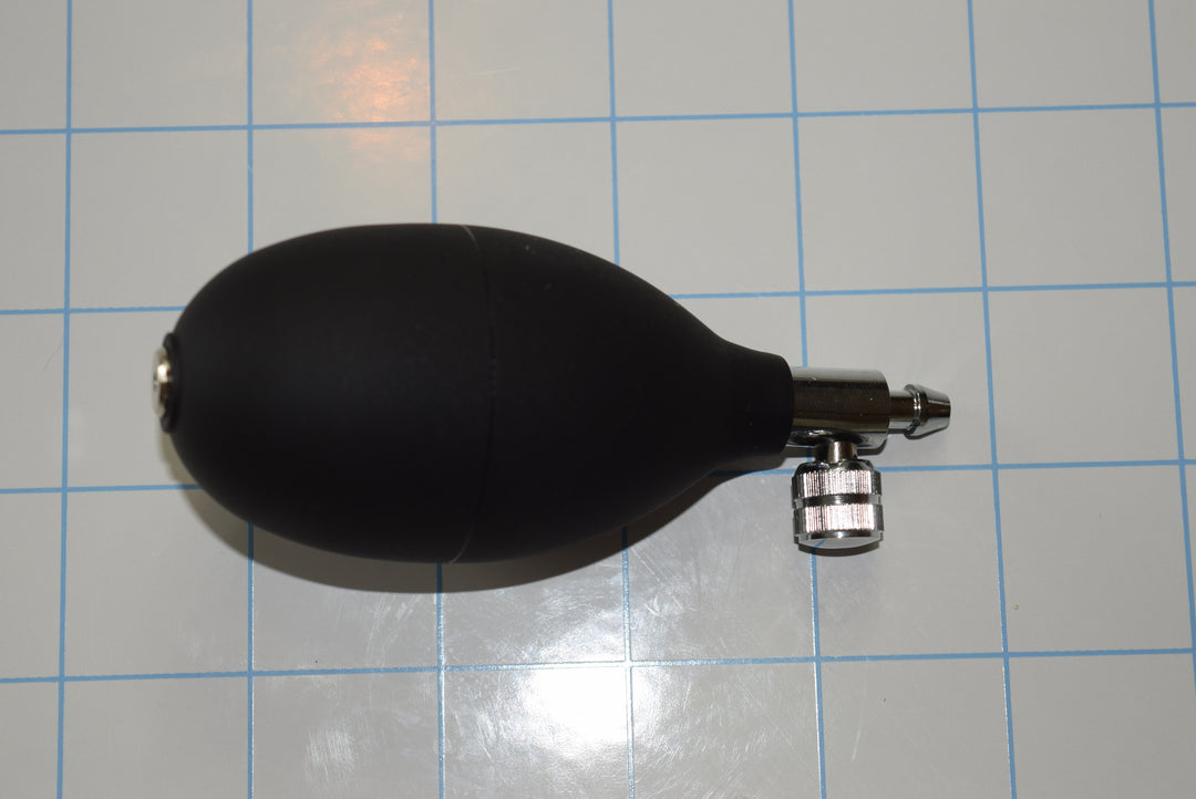 New Black Inflation Bulb & Valve