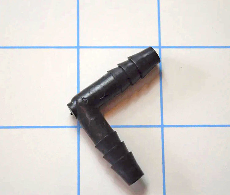 1/4" to 1/4" 90 Degree BLK1490CON