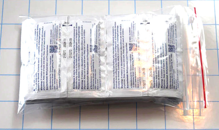 Dynalube 25 Count - 2.7 Gram Packets - Bag