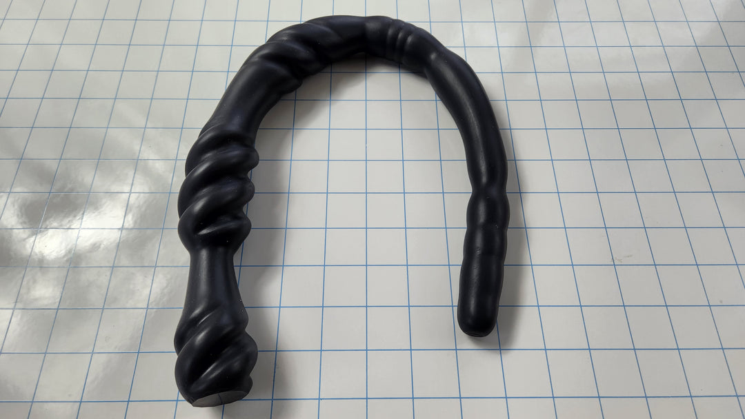 Triple Spiral 22" Silicone Colon Enema Nozzle