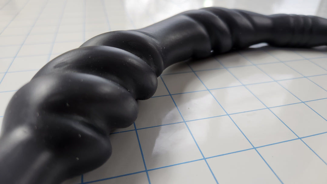 Triple Spiral 22" Silicone Colon Enema Nozzle