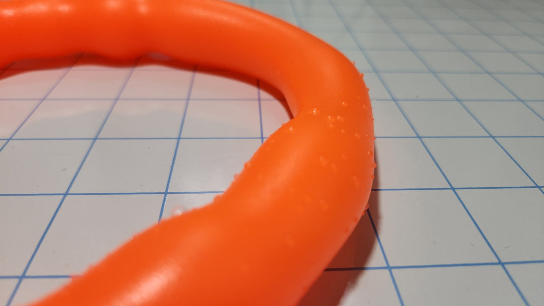 Shower Shooter 24" Extended Length Ribbed Silicone Shower Nozzle