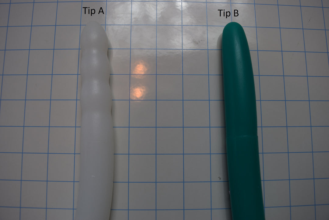 CT-86French 1.125" Diameter Silicone Serpentine Colon Tube 24"