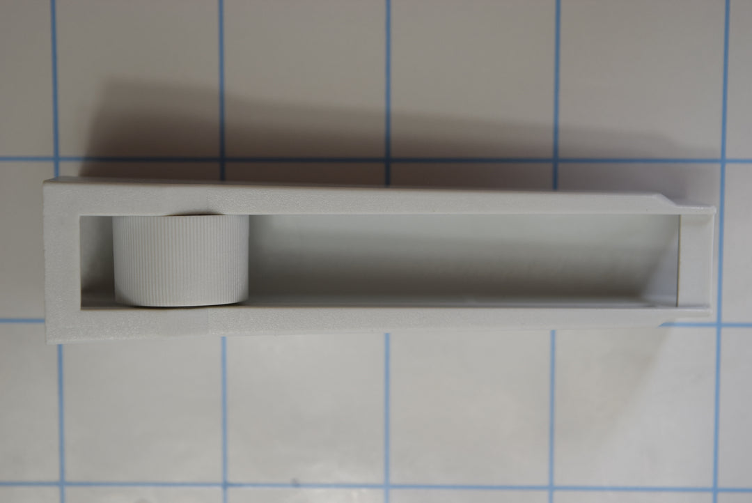 Large White 3/8" Precision Control Roller Style Tubing Clamp