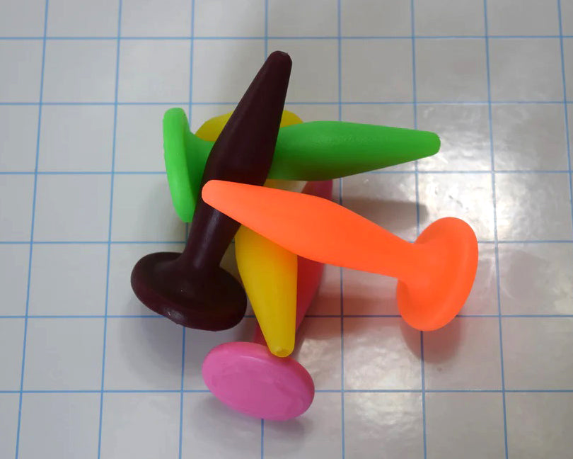 SSND-Diamond Tip 11-18mm (33-54Fr) Urethral Silicone Sound Plug