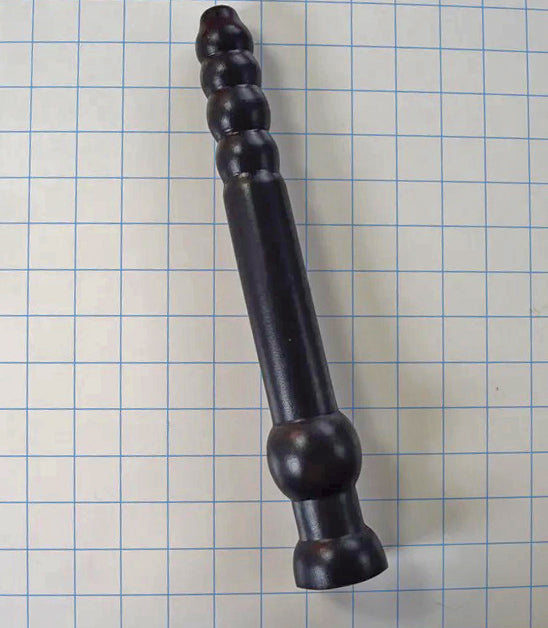 GRB 103 12" Silicone Rib Tip Ball Retaining Colon Nozzle