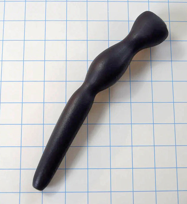 GRB35-9 Tapered Oval Style Ball 9" Silicone Enema Colon Nozzle