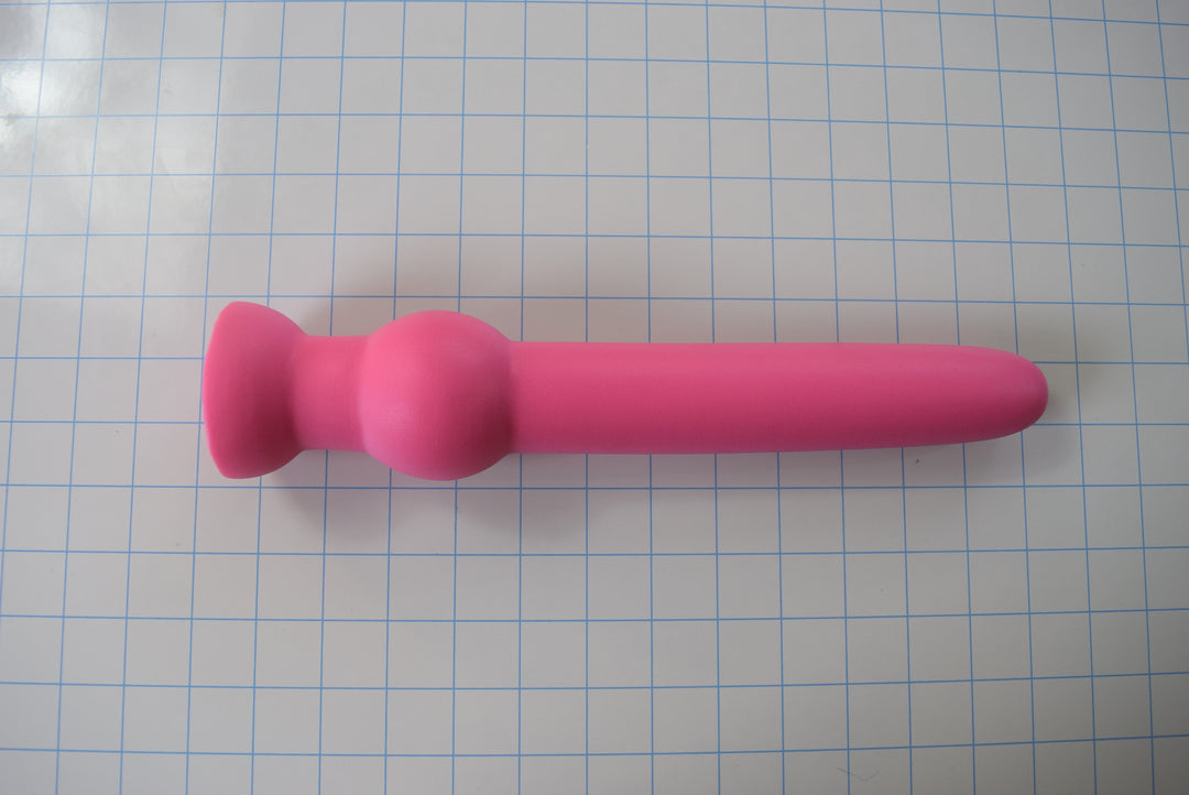 GRBSS122-SH 12" Silicone Ball Retaining Enema Colon Nozzle