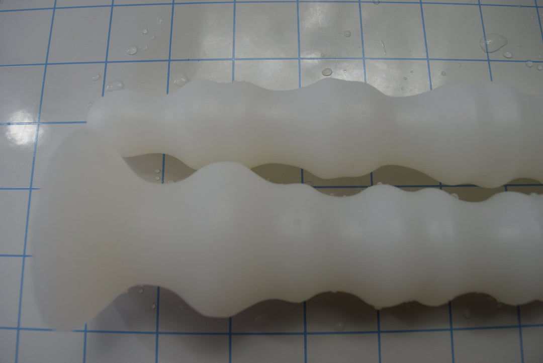 Multi-Dimensional 10.5" Enhanced Rib Silicone Enema Colon Nozzle