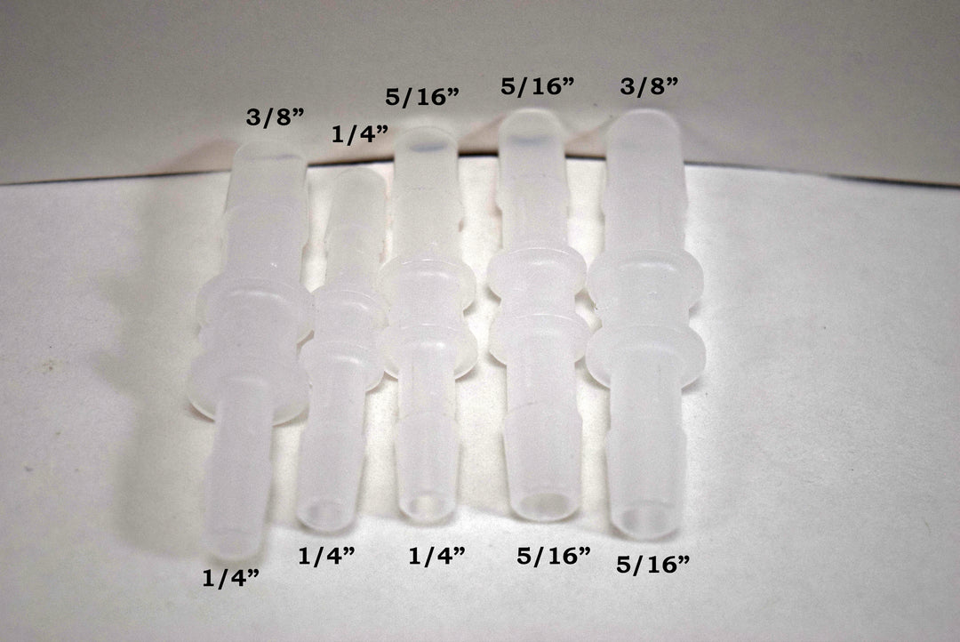 5 Piece Connector Pack 1/4"- 5/16 -3/8"