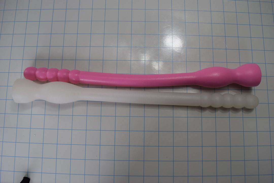Model F Ribbed Tip Retaining Ball Colon Nozzle 12 & 16 Inch