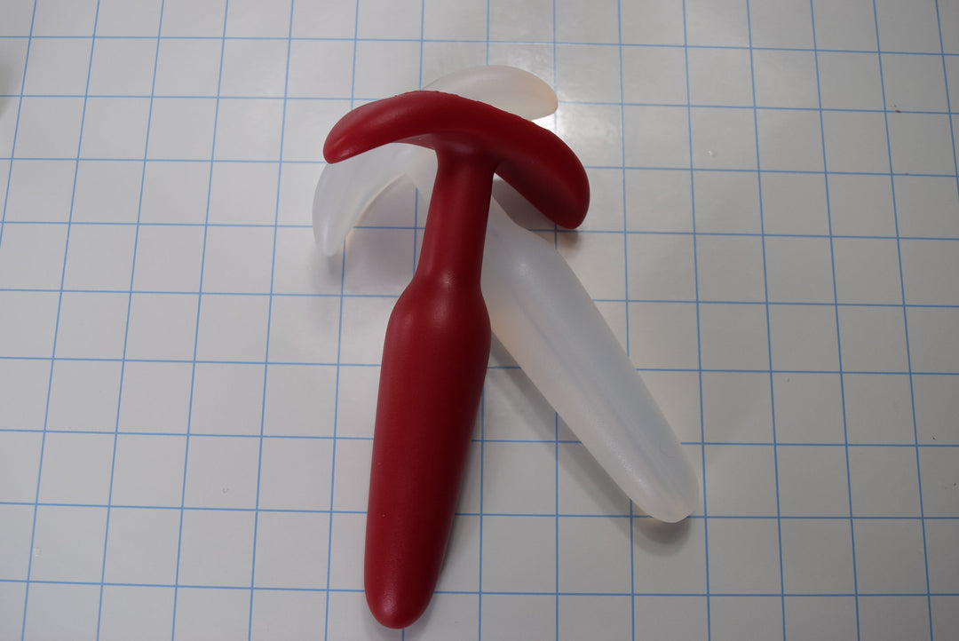 6.75'' Oval Flange-Style 1.3'' Small Diameter Enema Nozzle
