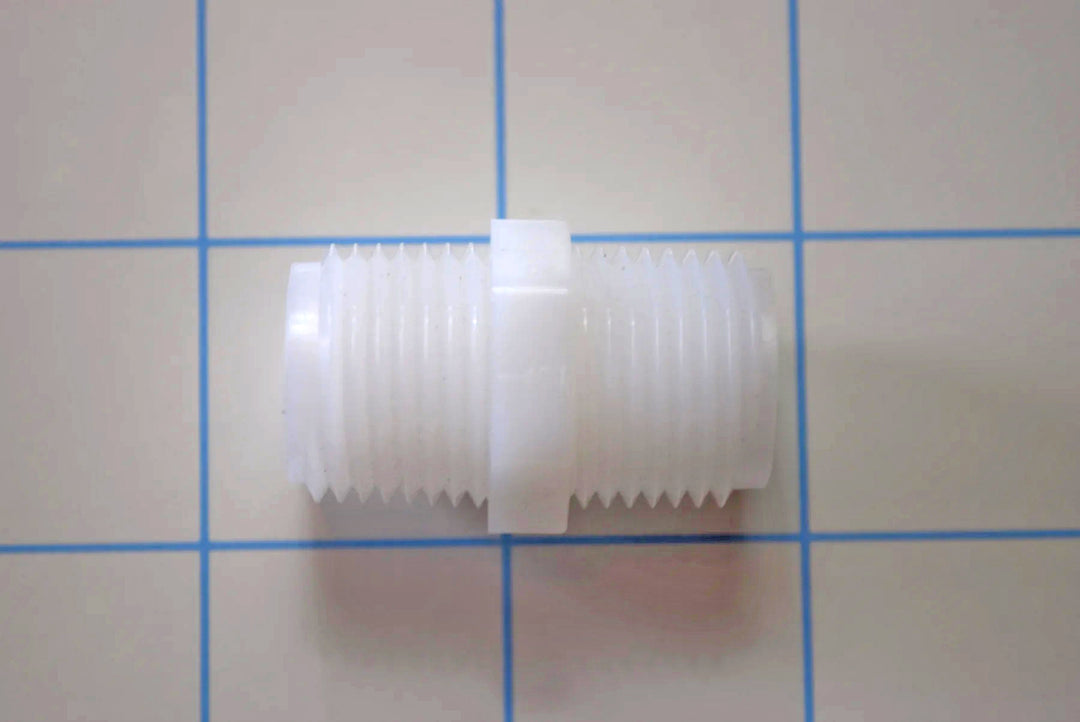 1/2" by 1/2" NPT Nylon Threaded Nipple Shower Extension Adaptor