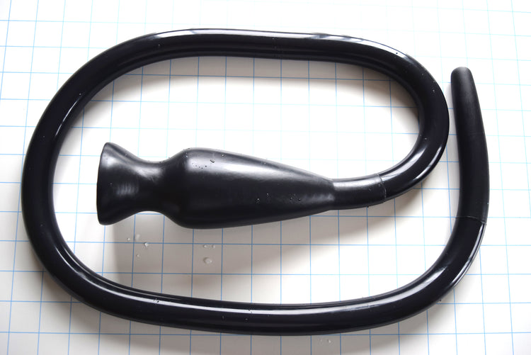  CT-75 French 1-inch diameter silicone colon tube with enhanced 2.5-inch tapered retention ball 54-inch length