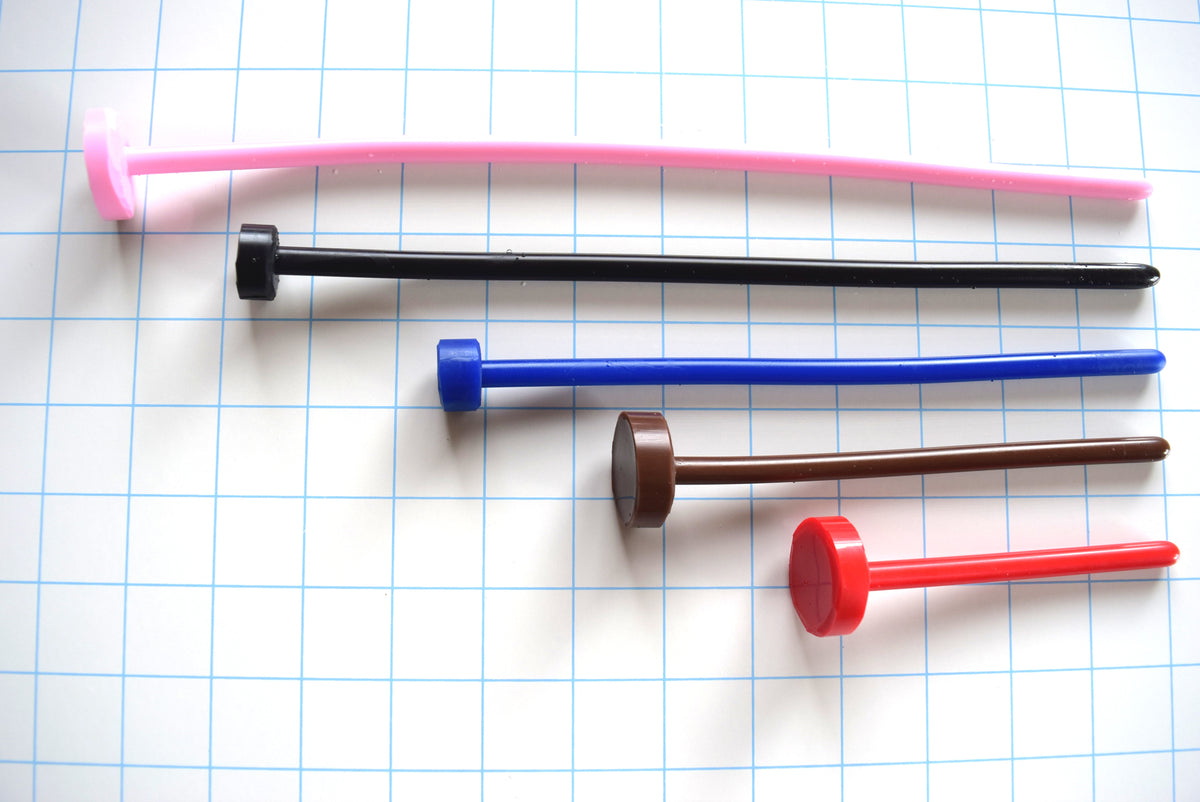 SSND-The Rod 8mm smooth urethral sound showing straight design with consistent diameter, premium silicone construction