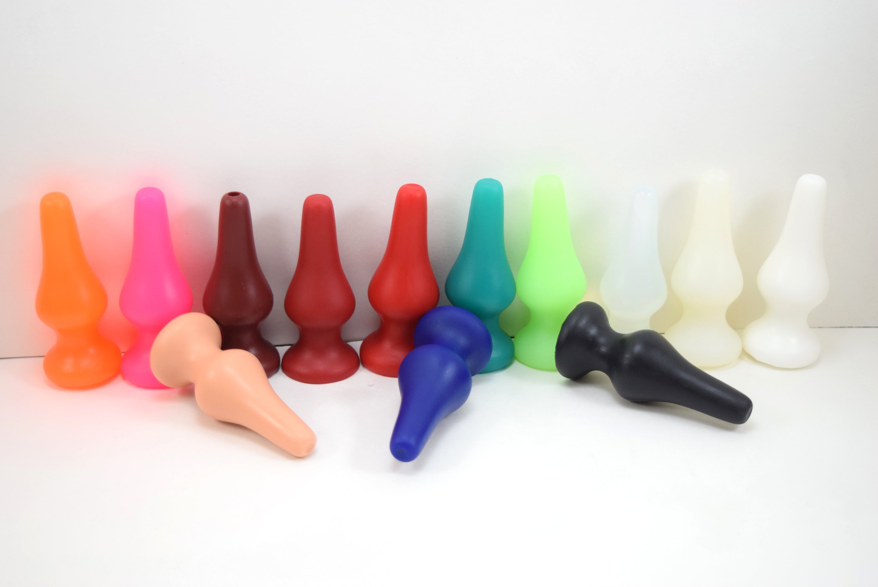 CONCAVE SPD 1.25-inch retention style silicone nozzle with 2.5-inch concave tapered tip, 3.5-inch total length