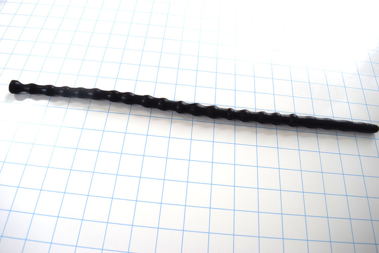  SSND-RNDMBALL model, 10-13mm (30-39Fr) diameter, multi-ball design, configurable length (8" or 17"), 12 or 22 ball sections, retention valley, safety base, silicone