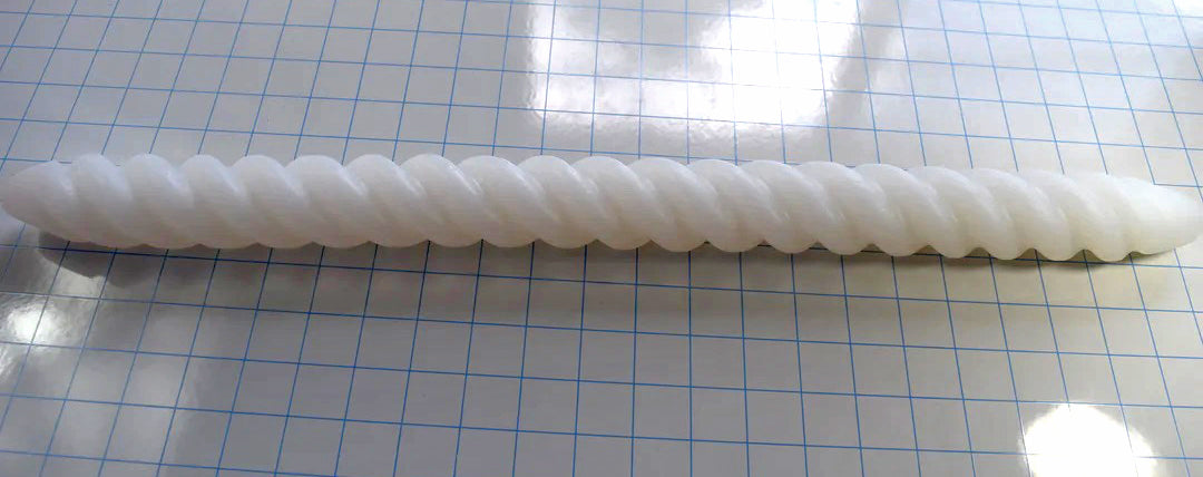 Double Ended Full Spiral Silicone Colon Nozzle 22"