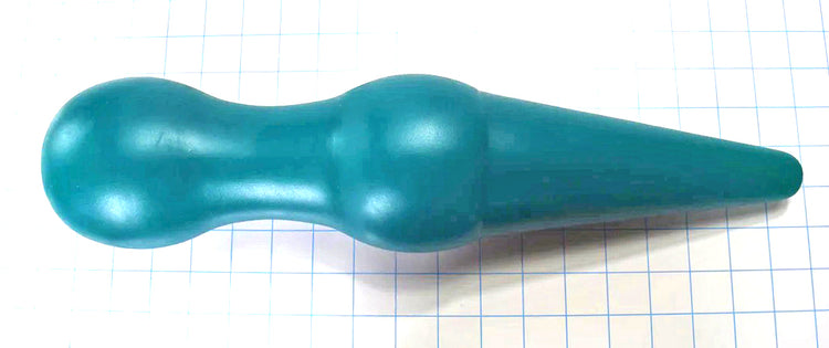 GRB228-16 graduated retaining ball colon tube with 3-inch maximum diameter, 17-inch total length, 12.5-inch insertable depth, 3.5-inch retention ball