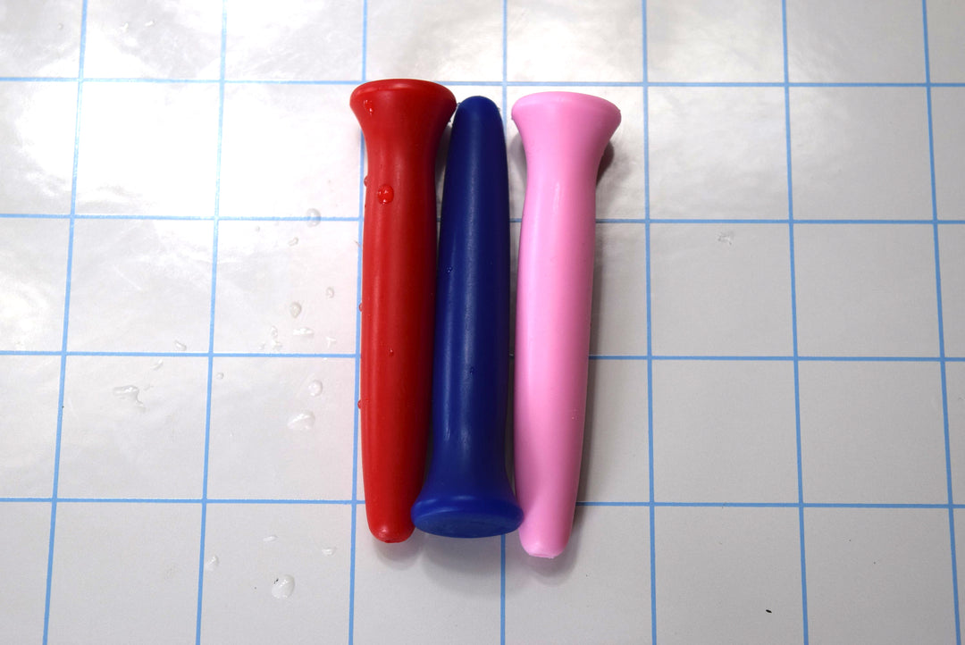 SSND-JWW3 model, 12mm (36Fr) diameter, short stretching sound, 2.5" insertable, sphincter stretching, tapered design, safety flange