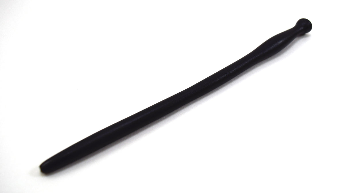 SSND-BMK3 9-12mm multi-dimensional urethral sound with elongated tapered tip and 12mm barrel, 8.5-inch insertable length, 27-36 French