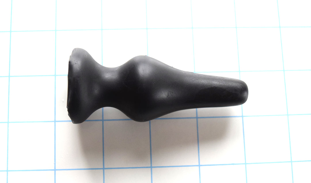 CONCAVE SPD 1.25-inch retention style silicone nozzle with 2.5-inch concave tapered tip, 3.5-inch total length