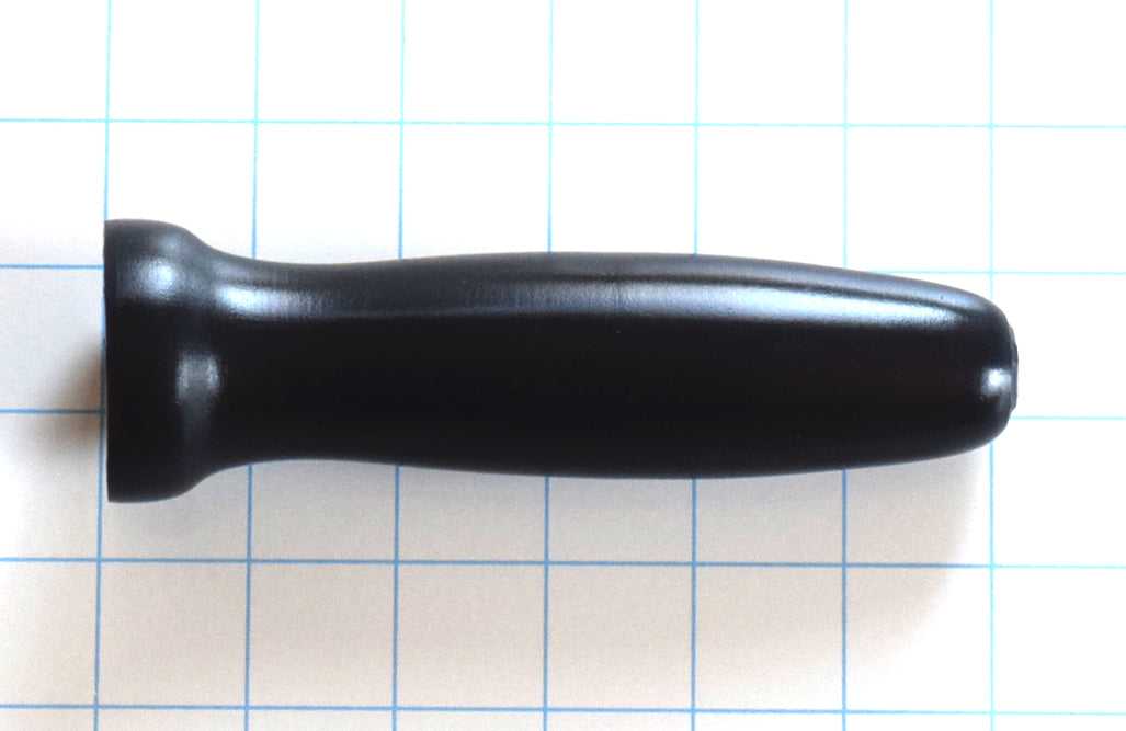 Side view of the CSRE silicone adapter showing its 1.5-inch maximum diameter and 1.28-inch retention valley.