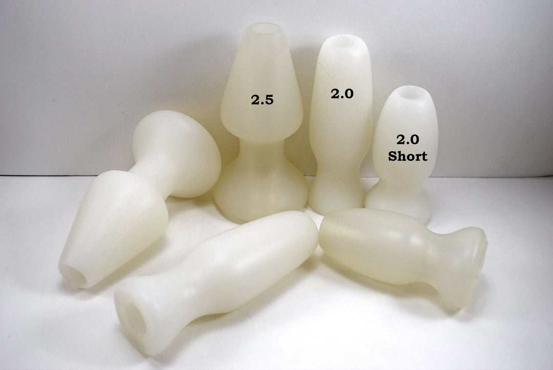 Short Silicone Colonic Speculum Retention Enhancer 2" Diameter