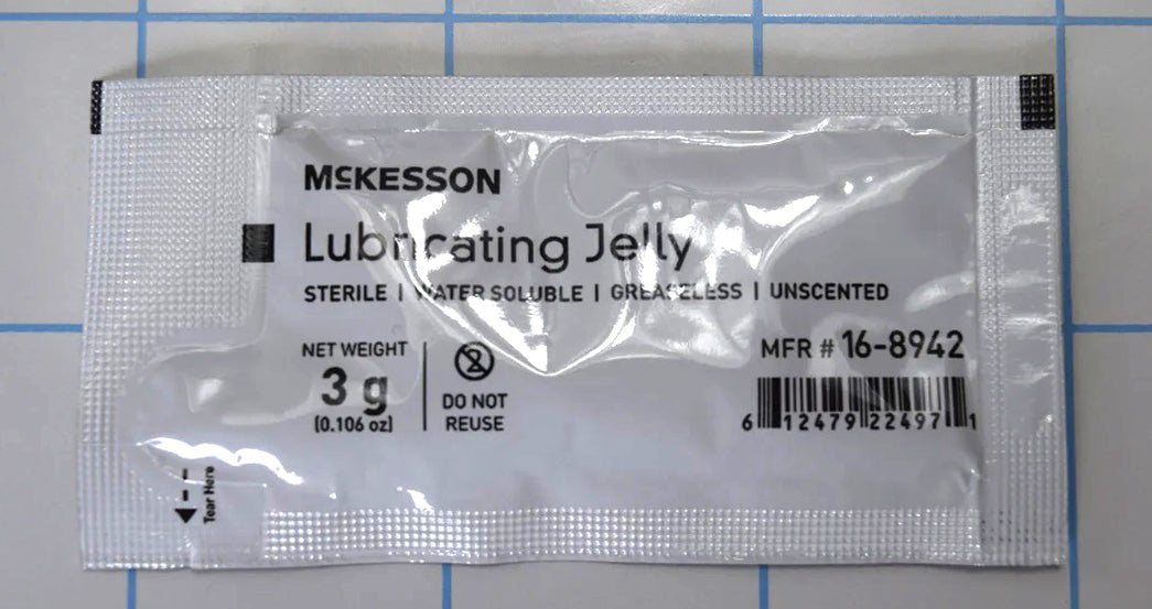 McKesson 3 Gram Sterile Gel Packets - Single Count