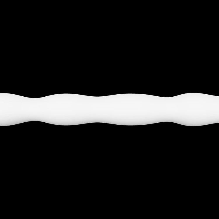 SSND-MRB 7 rib silicone urethral sound with varied ribbed profile