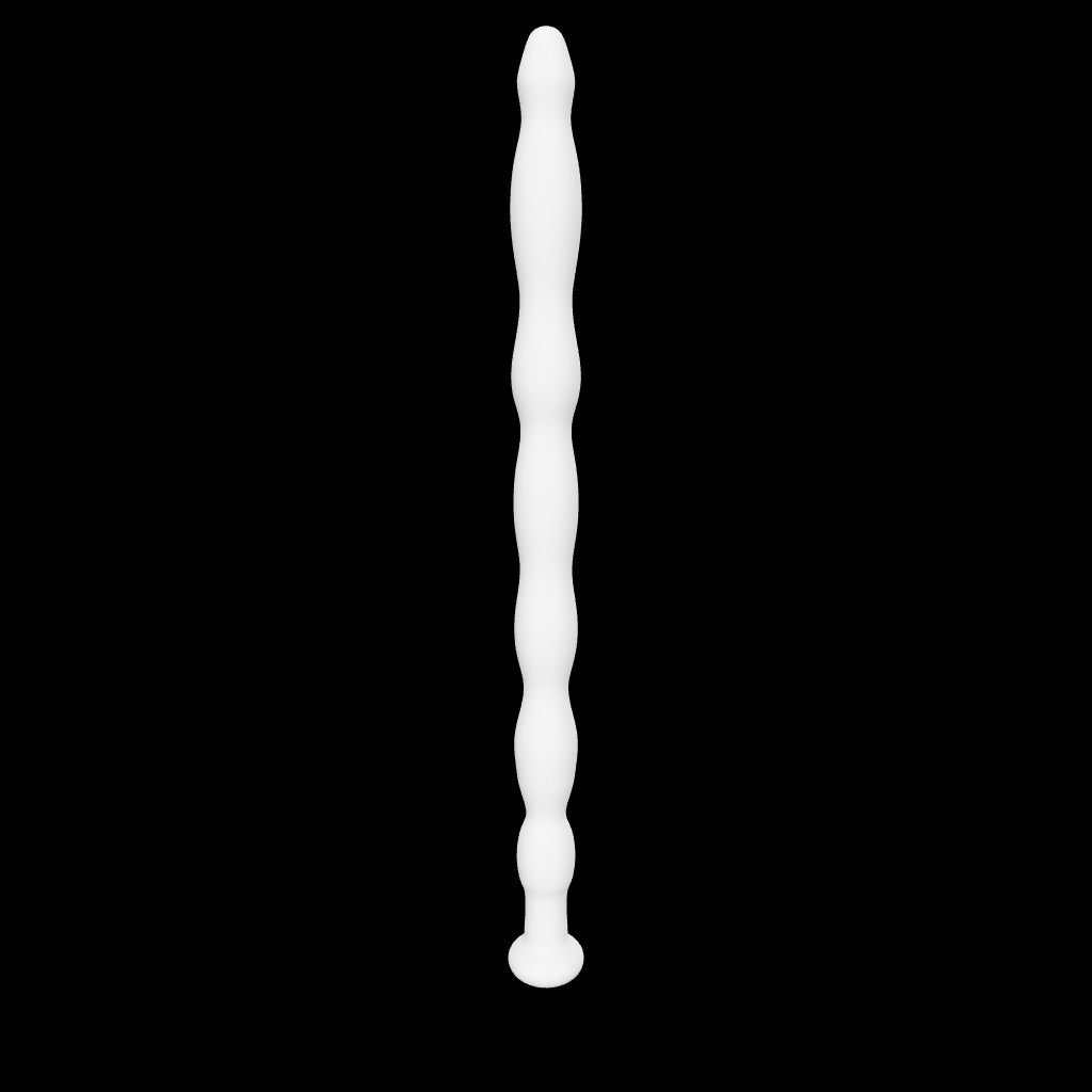 SSND-MRB 7 rib silicone urethral sound with varied ribbed profile