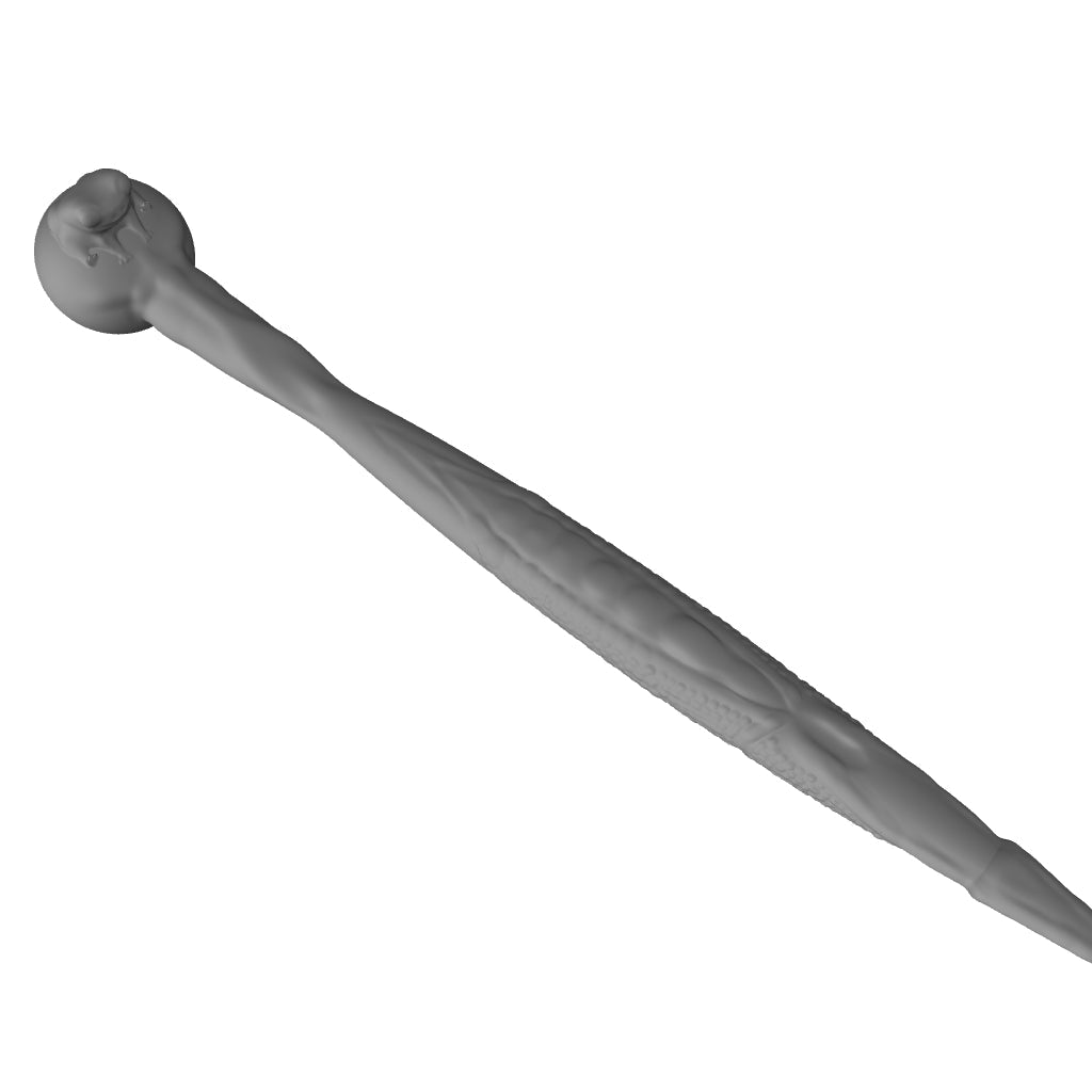 Seven green silicone Ribbit urethral sounds ranging in diameter from 9.5mm to 14.5mm arranged on a blue grid background with an attached 3D model icon