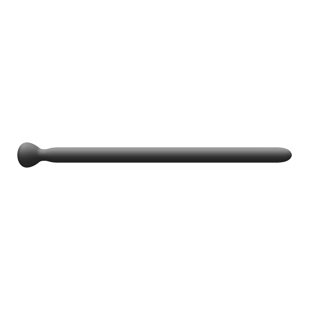 SSND-Solis silicone urethral sound with straight shaft design and retention valley flange