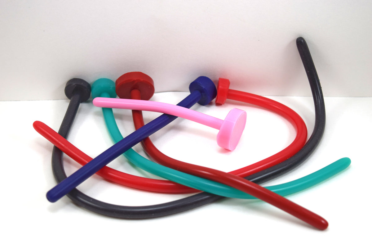 SSND-The Rod 8mm smooth urethral sound showing straight design with consistent diameter, premium silicone construction