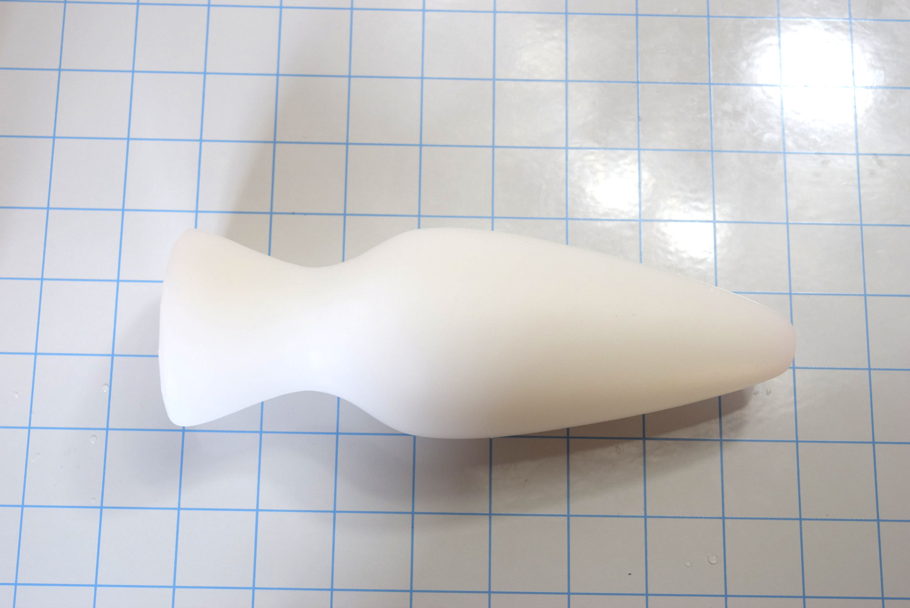 SPDXL 2.5-inch extended silicone retention nozzle with 2.5-inch maximum diameter, long tapered tip, and comfortable sealing flange