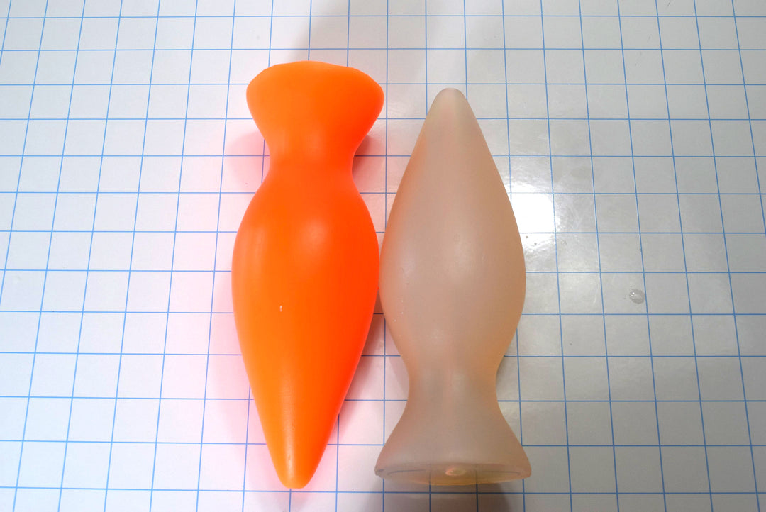 SPDXL 3.0-inch extended silicone retention nozzle with 3-inch maximum diameter, long tapered tip, and comfortable sealing flange