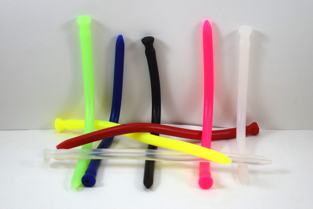 SSND-SPIKE 9.5mm 28Fr - Urethral Silicone Stretching Sound 8"-12"
