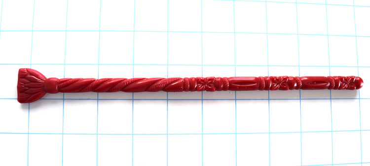 SSND-FLORENTINE10 silicone urethral sound featuring an elliptical rounded tip, alternating florettes, barrel sections, ribs, twisted rope texture, retaining ball, flat 21mm safety flange, and 9.25-inch insertable length on a grid background.