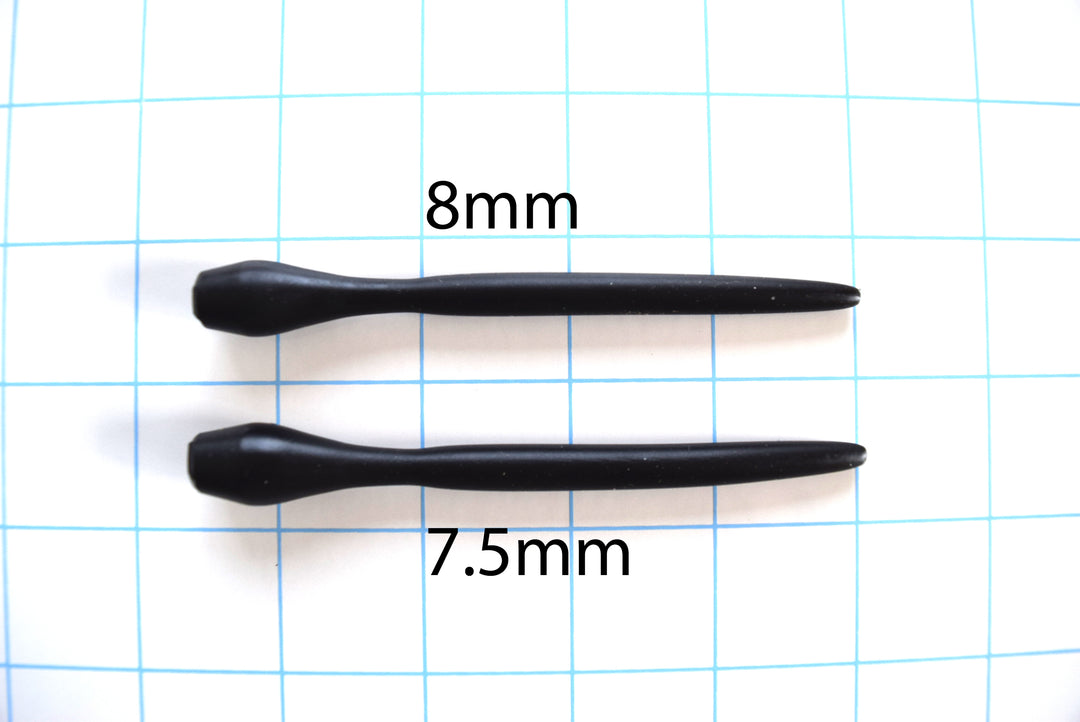 Silicone SSND-JWW 4-inch extended urethral stretching sound displayed on a grid background