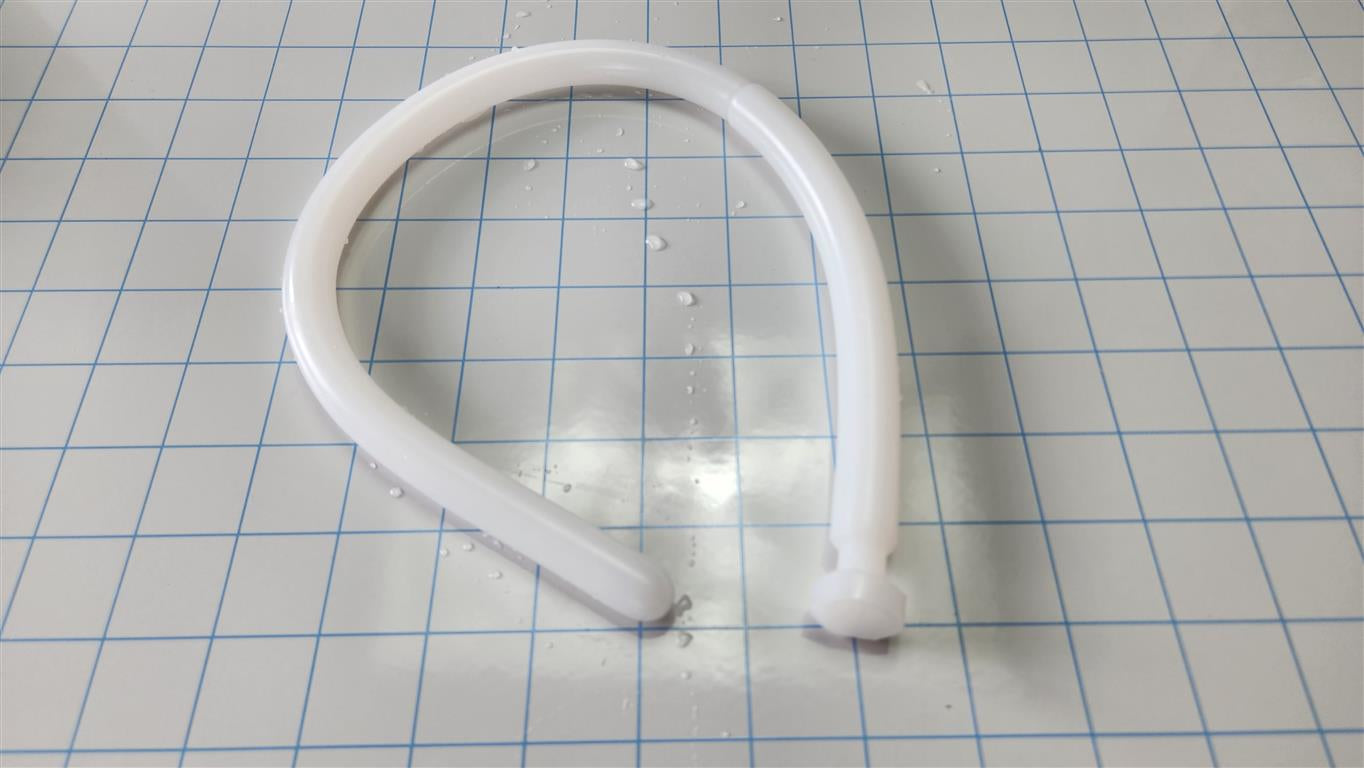SSND-The Rod 14-16mm stepped smooth urethral sound showing 14mm section transitioning to 16mm, 19-inch total insertable length